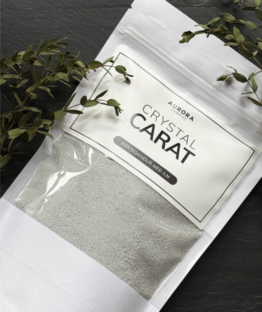 Kertasandur m/ilm - Crystal Carat